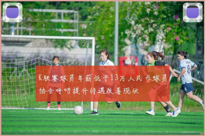K联赛球员年薪低于13万人民币球员协会呼吁提升待遇改善现状